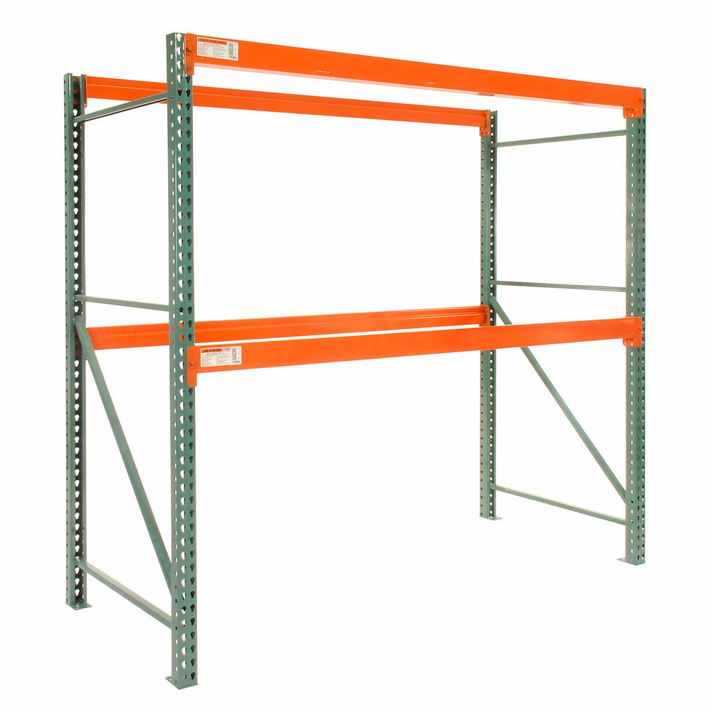 Global Industrial Teardrop Pallet Rack Starter 96″W x 42″D x 192″H