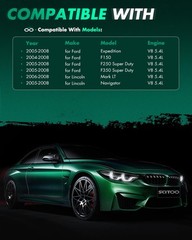 SCITOO Ignition Coil Coils Pack Iridium Spark Plugs fit for Ford for Lincoln …