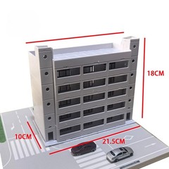 1:100 Road Street Assembly School Office Miniature Building Model Ornaments Gift