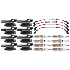 TRQ Ignition Coil and Spark Plug Kit 17 Piece Iridium Spark Plugs Compatible …