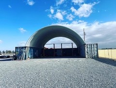33x40x15 DuroSPAN Steel Building Conex Container Roof Closure Kit Factory DiRECT
