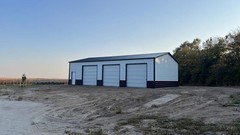 30x50x12 Metal Building | 3x 10×10 Doors | Installed | Rent to Own Available