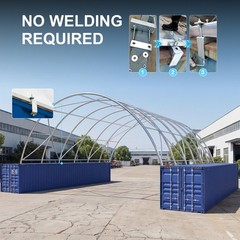 Chery Industrial Container Canopy Shelter Durable Storage Cover Container Roof