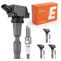 Autoexact Ignition Coil Iridium Spark Plug Hyundai Kia 4pc