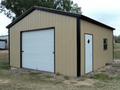 3 separate bay 54X46X16 Metal building (Message for a discounted price)