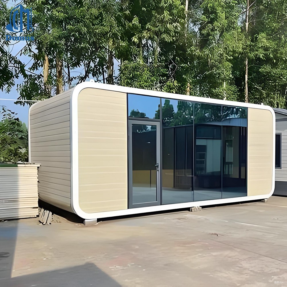 Apple Cabin Modular Prefab Glamping Pod Tiny Home Vacation Cabin Garden Studio