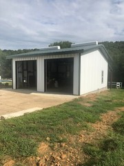 24x35x12 Steel Building SIMPSON Metal Garage Storage Shop Building Kit