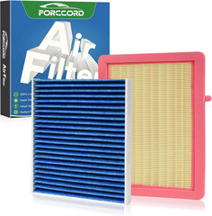Cabin & Engine Air Filter Fit for Chevrolet Chevy Equinox 2018-2025 2026, GMC Te