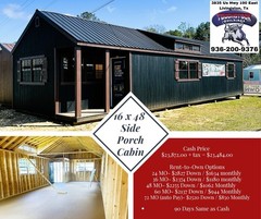 16 x 48 tiny house Shell perfect DIY project free delivery 25 states