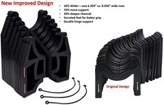 Valterra S1500 Slunky RV Drainage Hose Support, 15 ft., Black 15 Foot,