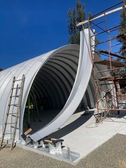 Q-Style Steel Arch Engineered Duro Span DIY Building Erection-Foundation Manual