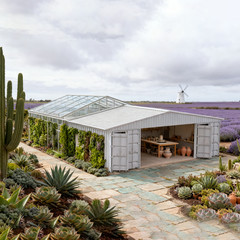 40’x36’x13′ Shipping Container Shelter/Heavy Duty Galvanized Steel(No Container)