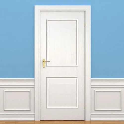 Set Peel and Stick Door Moulding Trim Kit Top 22″x36″ and Bottom 22″x24″ 1