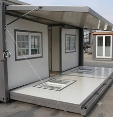 19x20ft Expandable Foldable Prefab Mobile House Container W/ BATHROOM+SHOWER