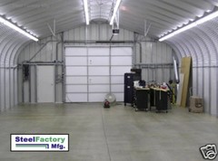 Steel Factory Mfg 25x30x16 Residential P-Series Garage RV Building Workshop Kit