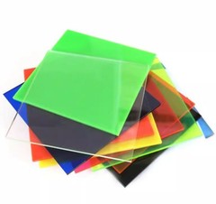 Color Acrylic Sheet Panel Plastic Plate 8x8cm 10x20cm 15x15cm 20x20cm
