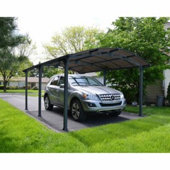 NEW! Carport Patio Cover Kit, Arcadia Series, 16′ 6″L X 11′ 1″W!!