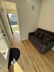 Contemporary Prefabricated Shipping Container Home 1BR 1BA Kitchen 320ft² Modern