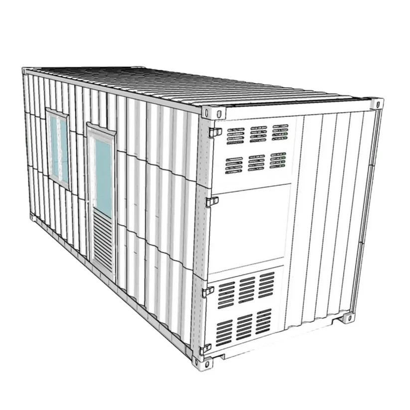 20FT Container House w. Full Bathroom & Kitchen | Insulted Job Site Living