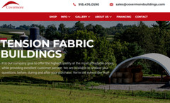 20’x40′ (15 oz PVC) Upgraded Shipping CONTAINER MOUNTED Fabric canvas Shelter