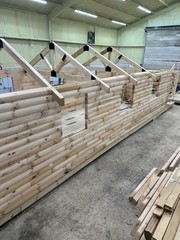 Log Cabin Kit 16’x42′ **** SHIPPING NATIONWIDE!! **** The Yellowstone Series+