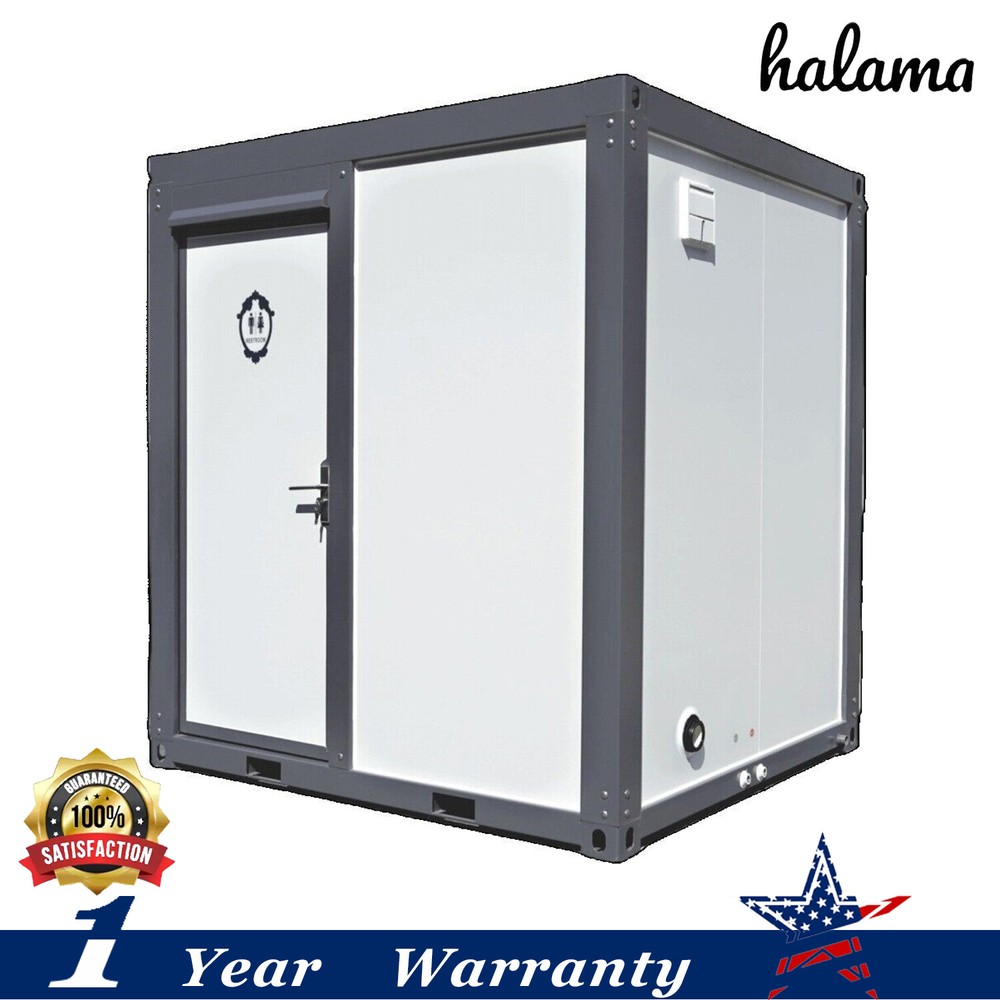 Bastone Outdoor Portable Restroom Mobile Toilet With 1 Shower Bathroom & Sink