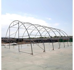 CHERY Industrial storage shelter Polytunnel 30x65x15 ft Steel UV-resistant