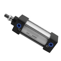 SC40mm Bore 25~200 Stroke Single Piston Rod Double Action Pneumatic Air Cylinder