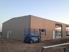 60x125x16 Steel Building Kit | Rigid Frame I-Beam | Commercial Grade