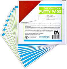 Trademark Soundproofing Acoustical Putty Pads – UL Rated Fire Stop, Electrical