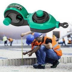 Automatic Chalk Line Reel Quick Retract Mechanism Line Marker Carpentry Tool