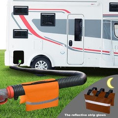 RV Sewer Weight Bag,RV Hose Fastening 9.8 inches x 5.9 inches, orange 1pack