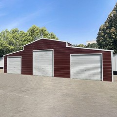 42’x30’x13′ Metal Garage Shed Barn Outdoor Storage Heavy Duty Galvanized Steel