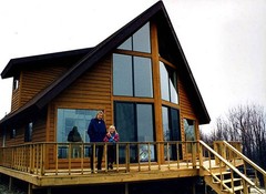 The Yellowstone wood shell CBI Kit Home Pre-panelized del. FREE anywhere USA!!!!