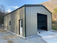 25x40x14 Steel Building SIMPSON Metal Garage Storage Shop Building Kit