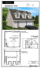 The Big Bend garage CBI wood shell Kit Home Pre-panels del. FREE anywhere USA!!!
