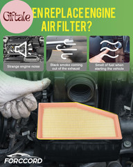 Cabin & Engine Air Filter Fit for Silverado 2500HD/3500HD (2020-2026), GMC Sierr