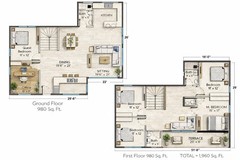 $139,900 The Meridian Contemporary Villa Prefab Kit | 1,960 SF | 4 BR 3 BA