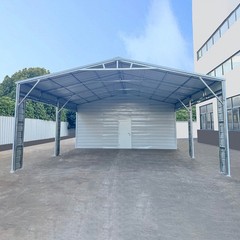 23’x46’x 14′ Metal Car Garage Heavy Duty Galvanized Steel Storage Shed w/2 Doors
