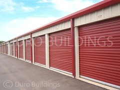 DURO Steel 50’x120’x8.5 Building &24- 10′ by 25′ Mini Self Storage Units DiRECT