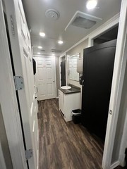 9 Station Portable Restroom Trailer | Calypso Series – Convertible Floor Plan