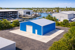 60x66x20 Steel Building Kit | Rigid Frame I-Beam | Commercial Grade