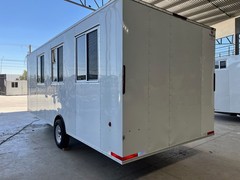 8×20 New Mobile Modular Jobsite Office Trailer, Custom Trailer Mfr. 8×22 8×24