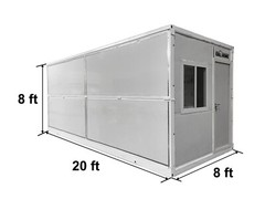 20x8x8 Ft Foldable Pop Up Modular Tiny House Mobile Office Shelter Storage Shed