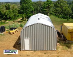 Steel Factory 20x35x16 Residential Garage Camper RV Storage Building / Workshop