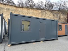 20ft Tiny House Container Cabin Prefab Modular Home Garden Office EU