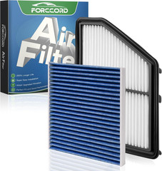Cabin & Engine Air Filter Combo Fit for Honda Civic 2016-2025 2026 2.0L, HR-V 20