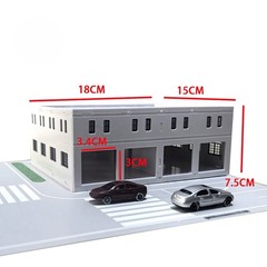 1:100 Road Street Assembly School Office Miniature Building Model Ornaments Gift