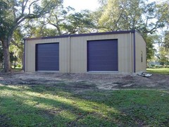 40x50x16 Pre-Engineered Steel Building Kit | DuroBEAM I-Beam Commercial
