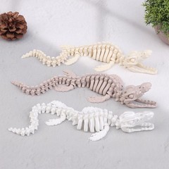 1PCS Realistic Mosasaurus Skeleton Replica Aquarium Decoration Skeleton Model